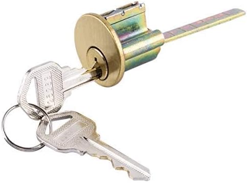 SUMBIN Jimmy Proof Riegelschloss mit Schlüssel (schwarz), Schwarz