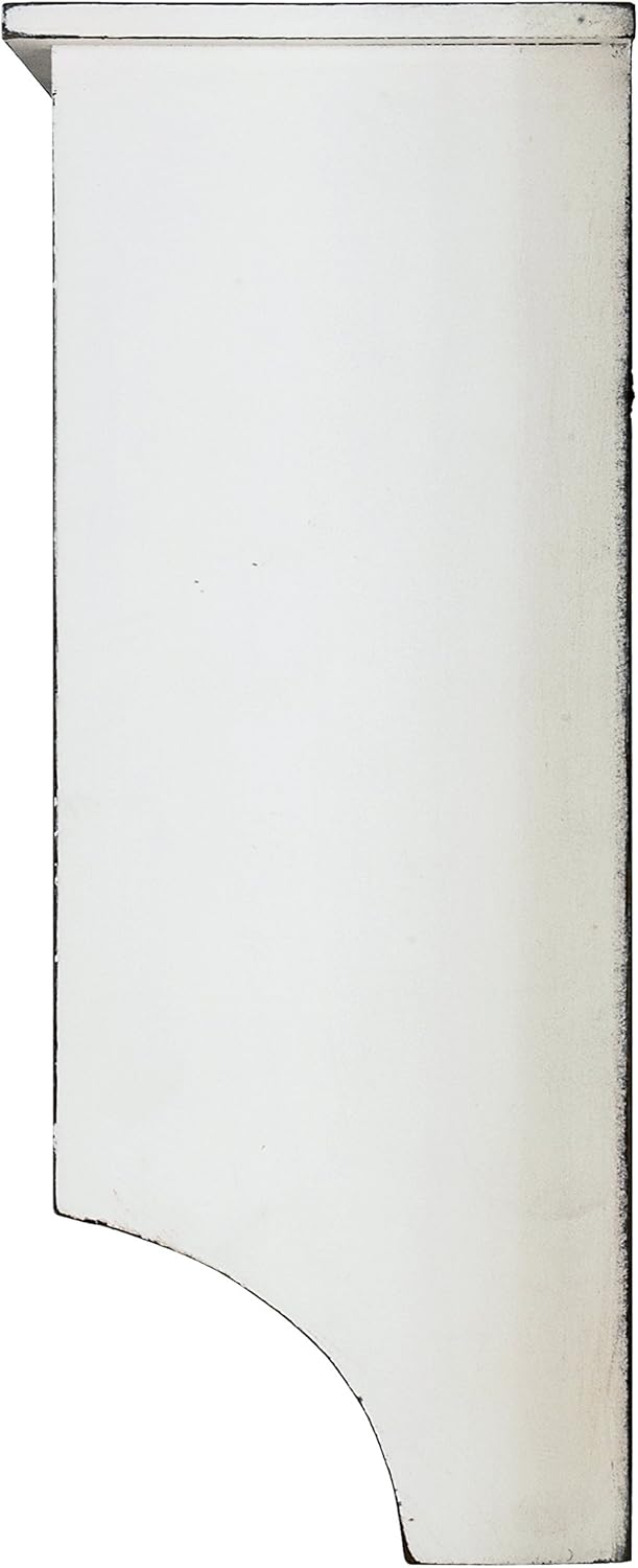 HAKU Möbel Wandgarderobe, MDF, Motiv-vintage, B 76 x T 15 x H 40 cm Motiv-vintage 76 x 15 x 40 cm, M