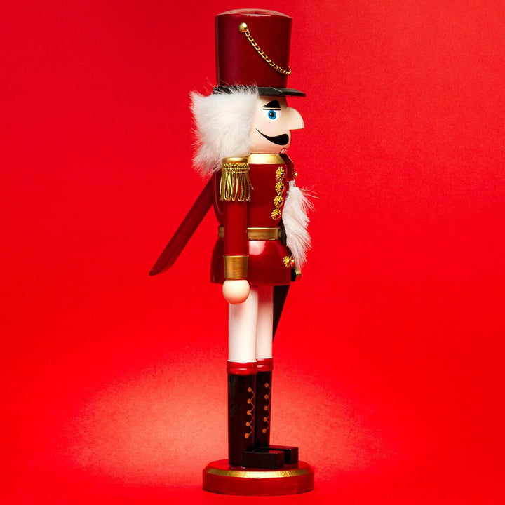 SIKORA NK-I Deko Nussknacker Figur aus Holz Verschiedene Motive 3 Grössen, Grösse:Höhe ca. 38 cm, Fa
