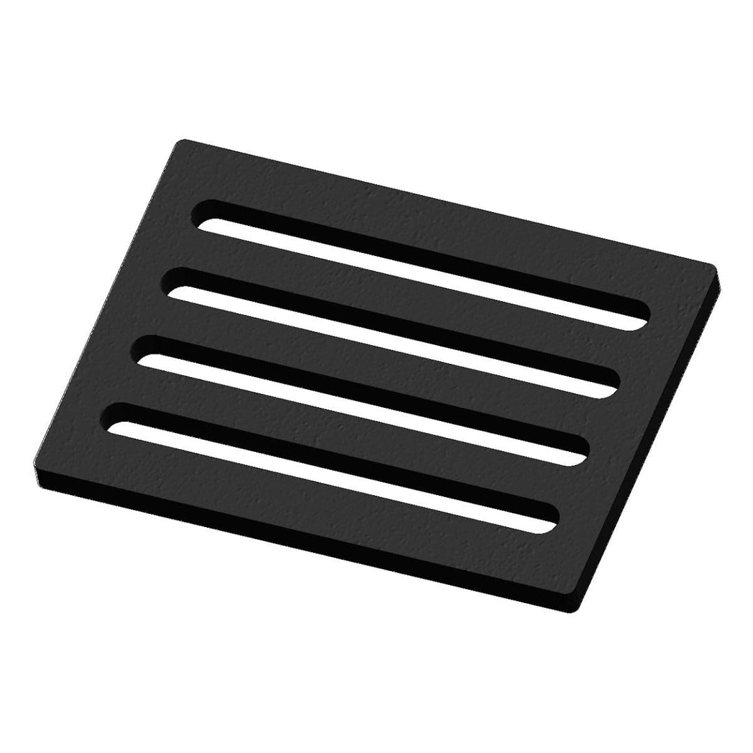 Kaminrost/Ascherost Eckig 180 x 130 x 10 mm für verschiedene Kaminofen Modelle - Ascherost aus massi