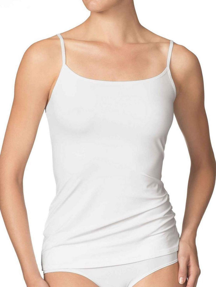 2er | 4er Pack Damen Unterhemd Spaghetti Top mit oder ohne Spitze Schwarz oder Weiss mit Elastische