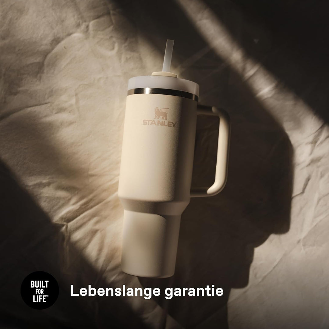 STANLEY 1913 Quencher H2.0 Flowstate Trinkflasche Mit Strohhalm 1.2L - Thermobecher Kühlt 11 Stunden