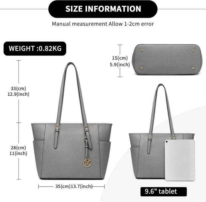 Miss Lulu Handtasche Damen Tasche damen Shopper Damen Gross Shopper Schultertaschen Damen Grosse Han