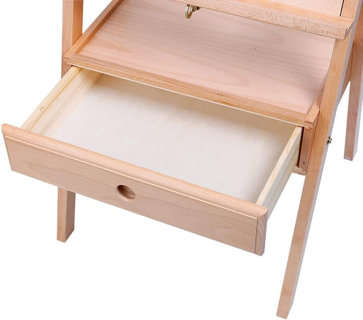 Mont Marte Signature Neigbare Box Boden Staffelei Buchenholz, hält Leinwände bis zu 92 cm in der Höh
