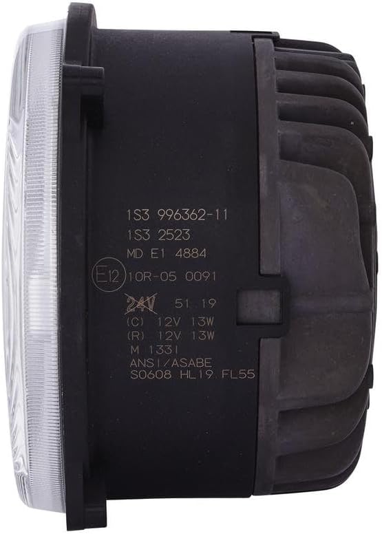 HELLA - LED-Hauptscheinwerfer - M133 - 12V - Einbau - glasklare Streuscheibe - Lichtscheibenfarbe: t