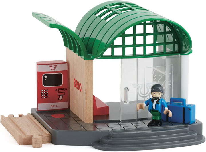 BRIO 33745 - Bahnhof mit Sound, Transport Verkehr