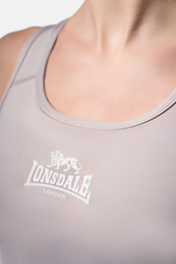 Lonsdale Frauen Sport-BH WARDOUR, M Grey/White