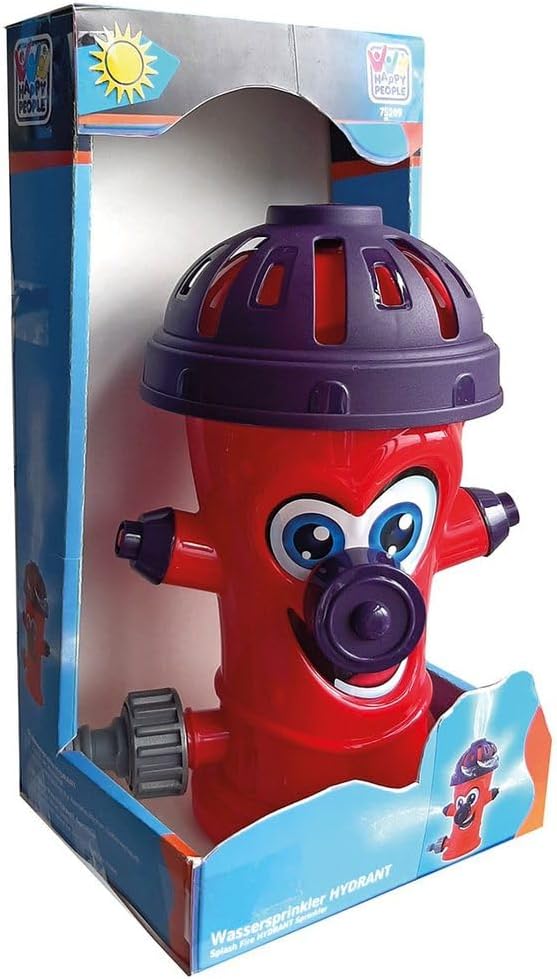 Happy People Sprinkler Hydrant