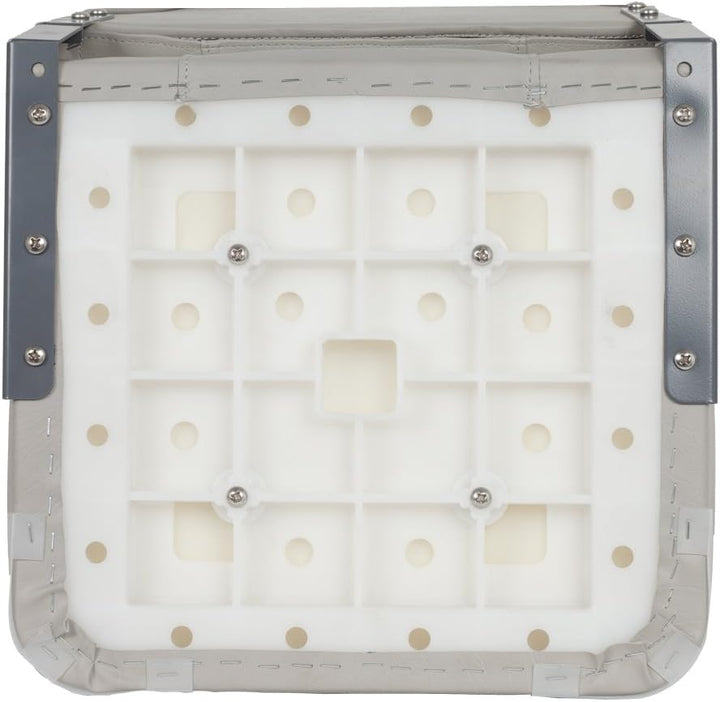 Oceansouth Deluxe Klappsitz für Boote Grau, Grau