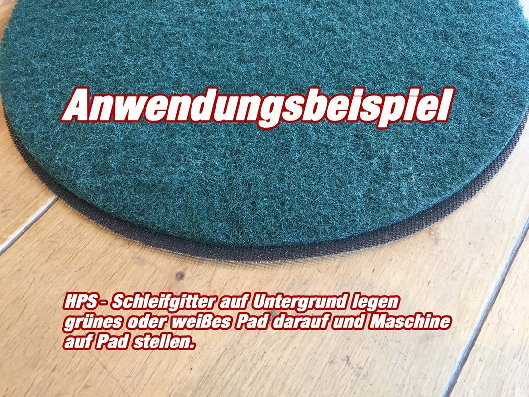 Schleifgitter für das Schleifen von Parkett Weichholz Lackzwischenschliff Ø 30cm - Schleifnetz für E