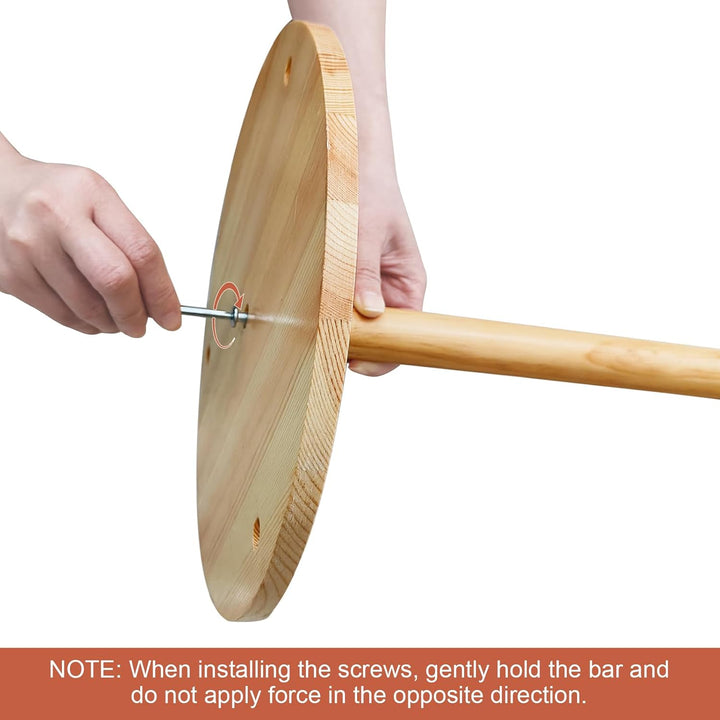 Cupcake Ständer 4-Stöckiger Dessertständer für 30 Cupcakes, Runder Holzturm-Display, Premium-Halter,