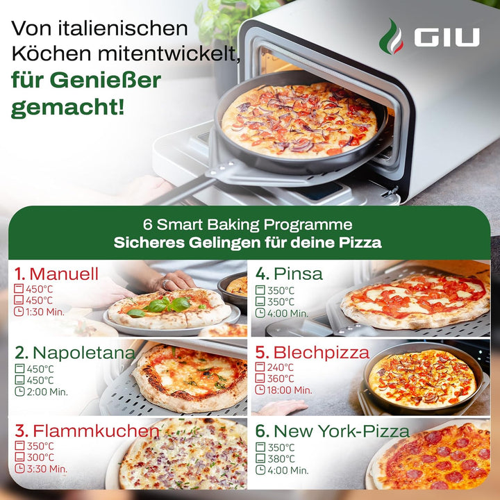 Elektrischer Pizzaofen – Starker Elektro-Ofen für neapolitanische Pizza | Backofen, Pizzaofen, elekt