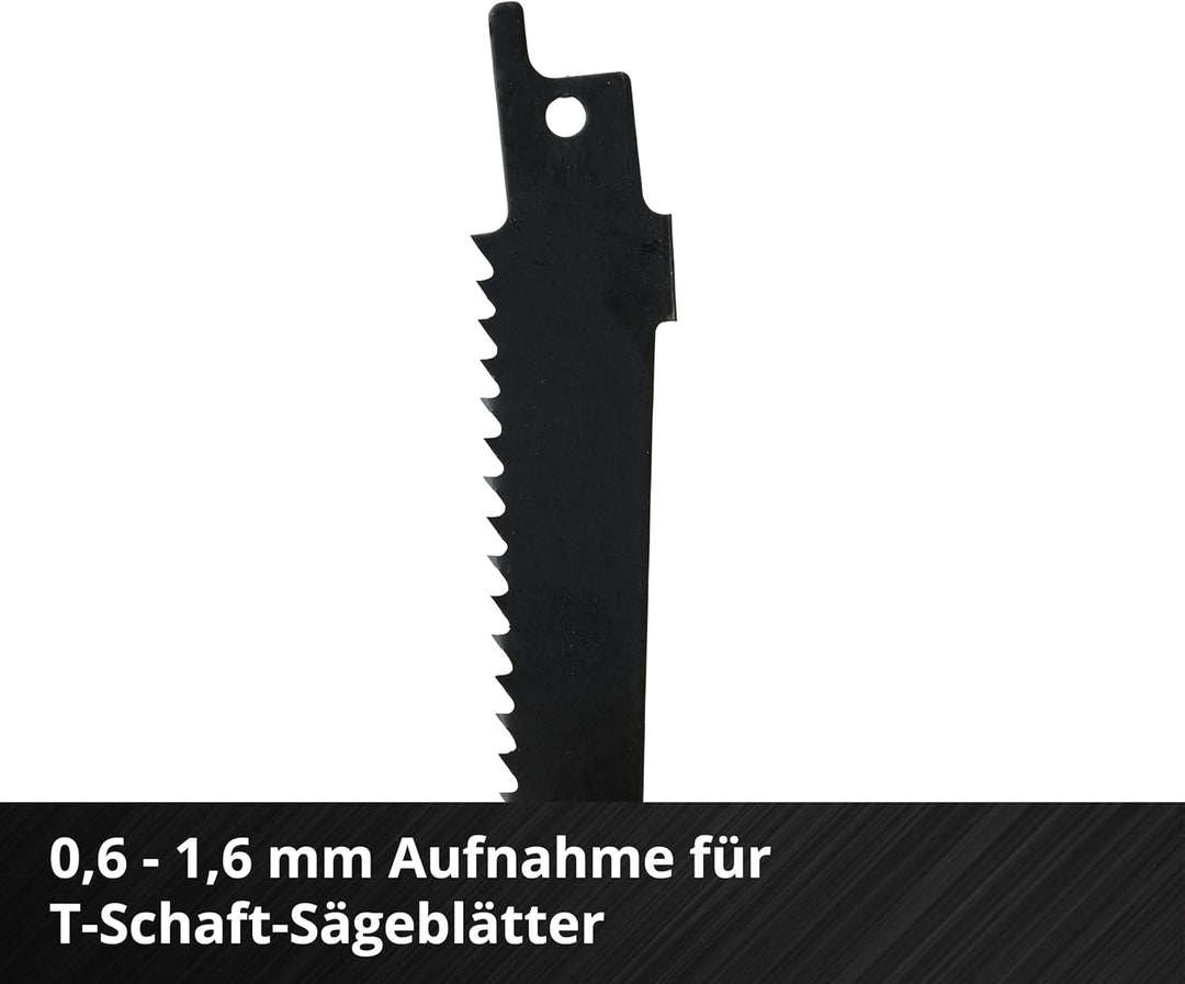 Einhell Akku-Universalsäge TE-AP 18/22 Li Power X-Change (18 V, Li-Ion, 2600 min-1 max. Hubzahl, 100