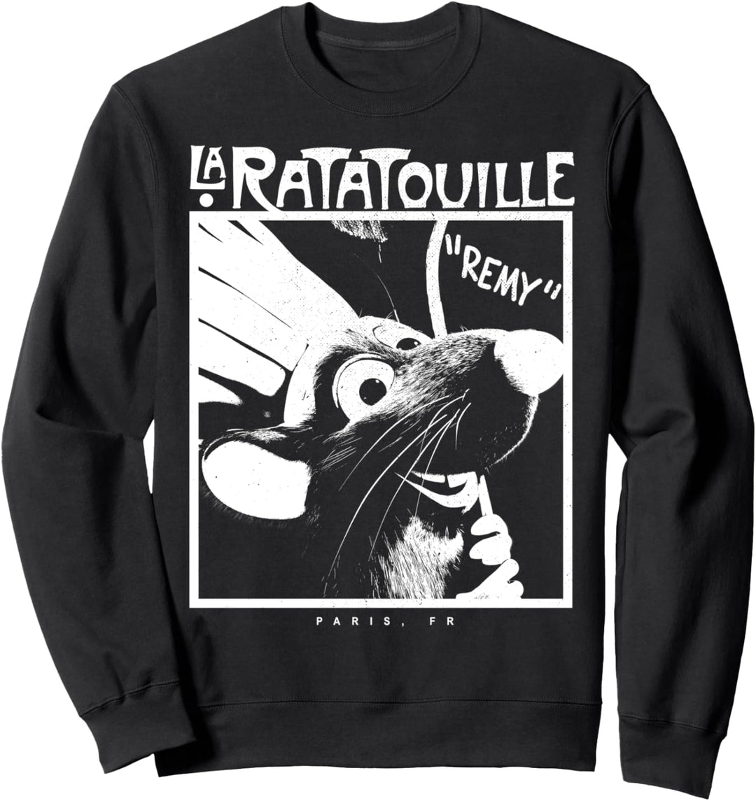 Disney Pixar Ratatouille Remy Chef Hat Portrait Sweatshirt