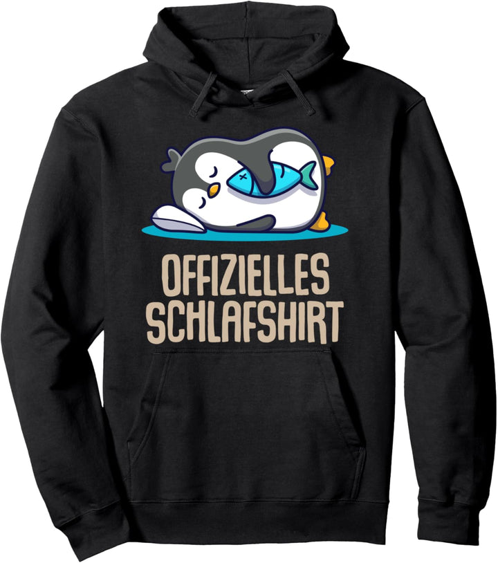 Offizielles Schlafshirt Pinguin Pullover Hoodie