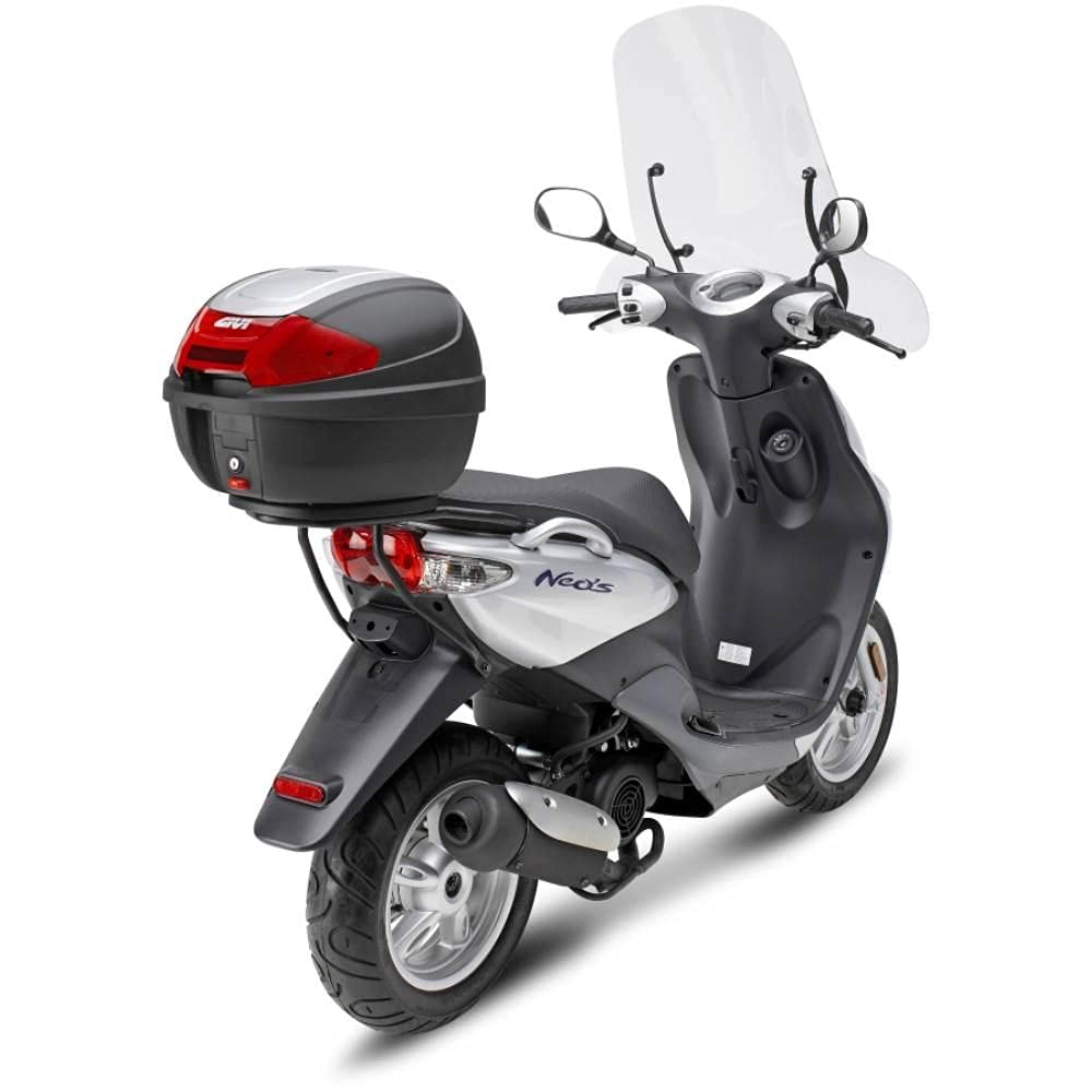 Givi SR366 Topcase Träger Monolock Koffer, Schwarz