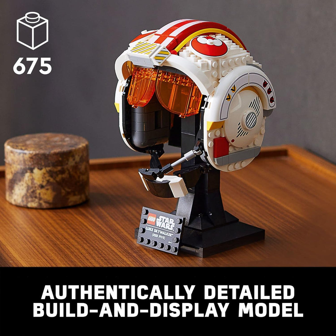 LEGO Star Wars Luke Skywalker (Red Five) Helm 75327 Bauset für Erwachsene; Star Wars Sammlerstück fü