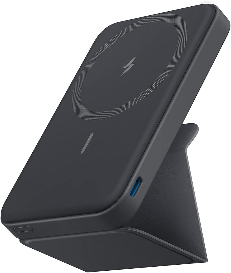 Anker 622 Magnetische Kabellose Powerbank (MagGo), 5000mAh Klappbare Magnetische Powerbank mit USB-C