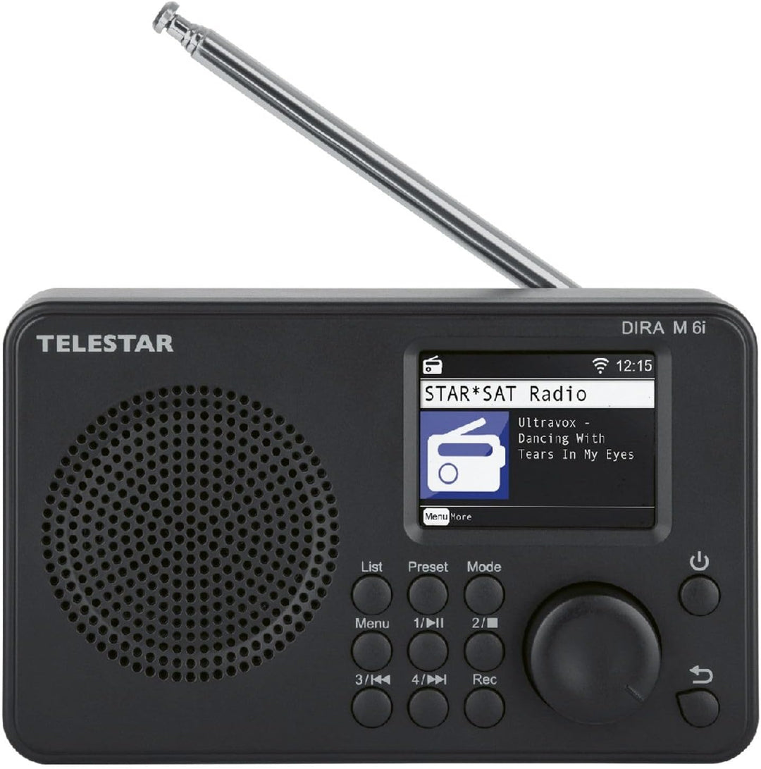 Telestar DIRA M 6i hybrid Radio Internetradio DAB+/FM RDS, WiFi, Bluetooth Single Internet & DAB+ Ra