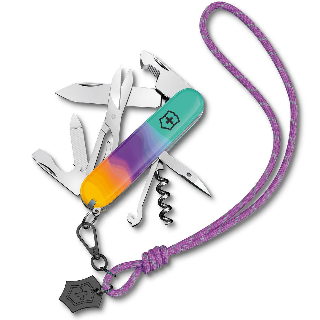 VICTORINOX Taschenmesser Companion, 16 Funktionen, Swiss Made, Multitool für Frauen, inkl. Geschenkb