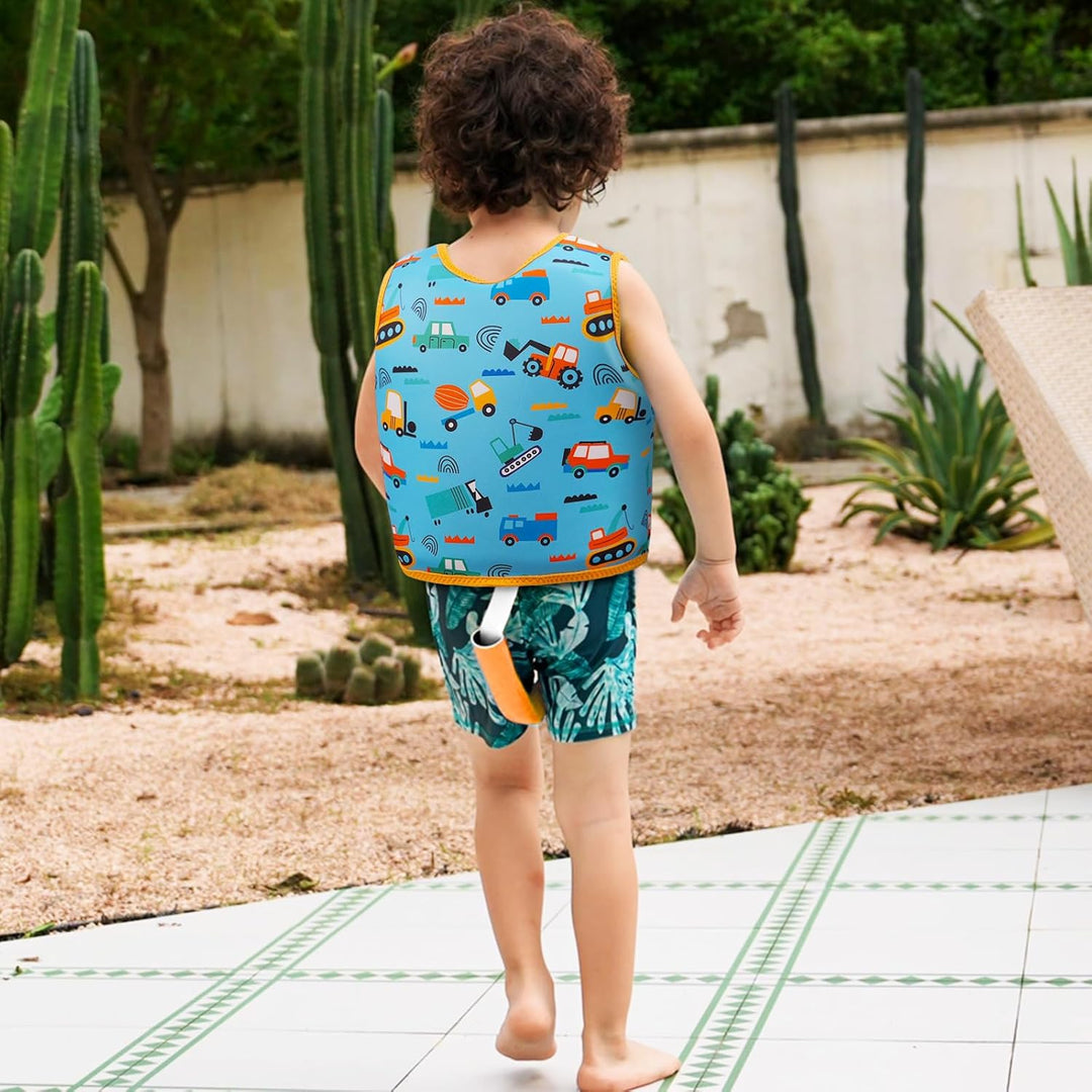 OSHYLE Kinder Schwimmweste - Jungen Mädchen Neopren Schwimmen Jacke Kleinkind Schwimmen Floating Neo