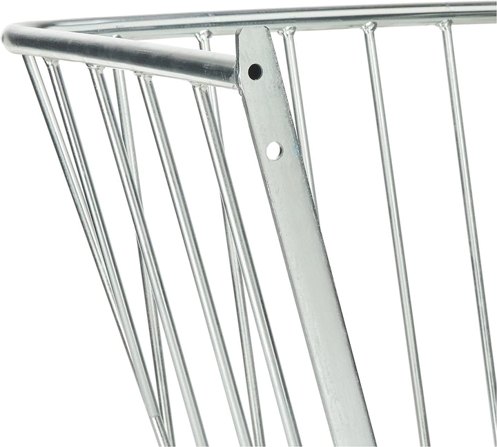 Kerbl 3231 Heuraufe, grosses Modell, verzinkt; 75, 3x47, 5x46, 5cm