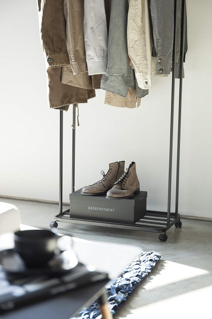 Coat Rack - Tower - black Schwarz, Schwarz