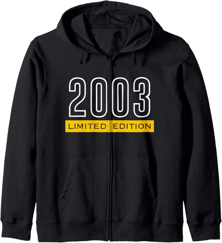 21. Geburtstag Mann Frau 21 Jahre 2003 Deko Lustig Geschenk Kapuzenjacke