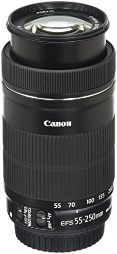 Canon EF-S 55-250mm F4-5.6 IS STM Objektiv für Spiegelreflexkameras von Canon