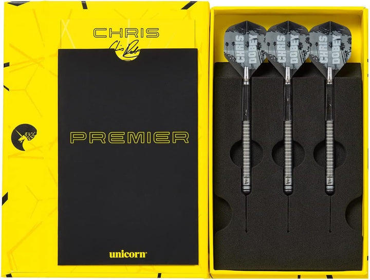 Unicorn Premier Chris Dobey Dartpfeile mit Stahlspitze 21 g natur, 21 g natur