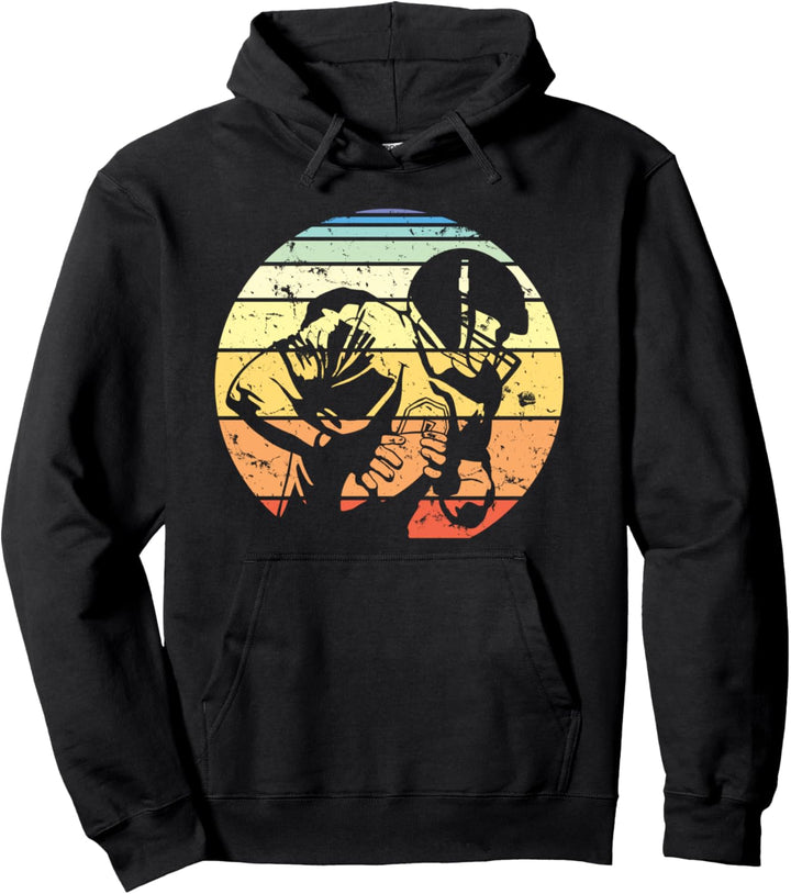 American Football, Herren Damen Kinder Jungen Vintage Sport Pullover Hoodie