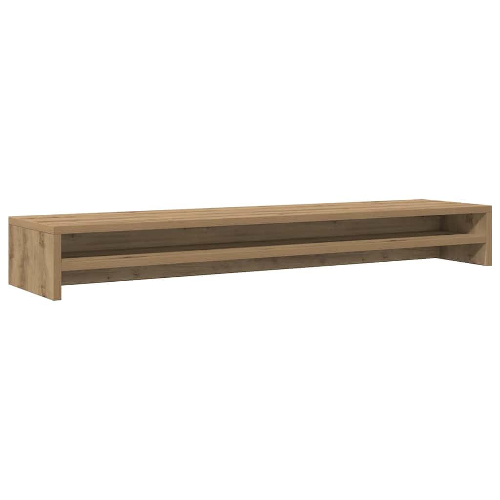 vidaXL Monitorständer Artisan-Eiche 100x24x13 cm Holzwerkstoff Handwerkliche Eiche, Handwerkliche Ei