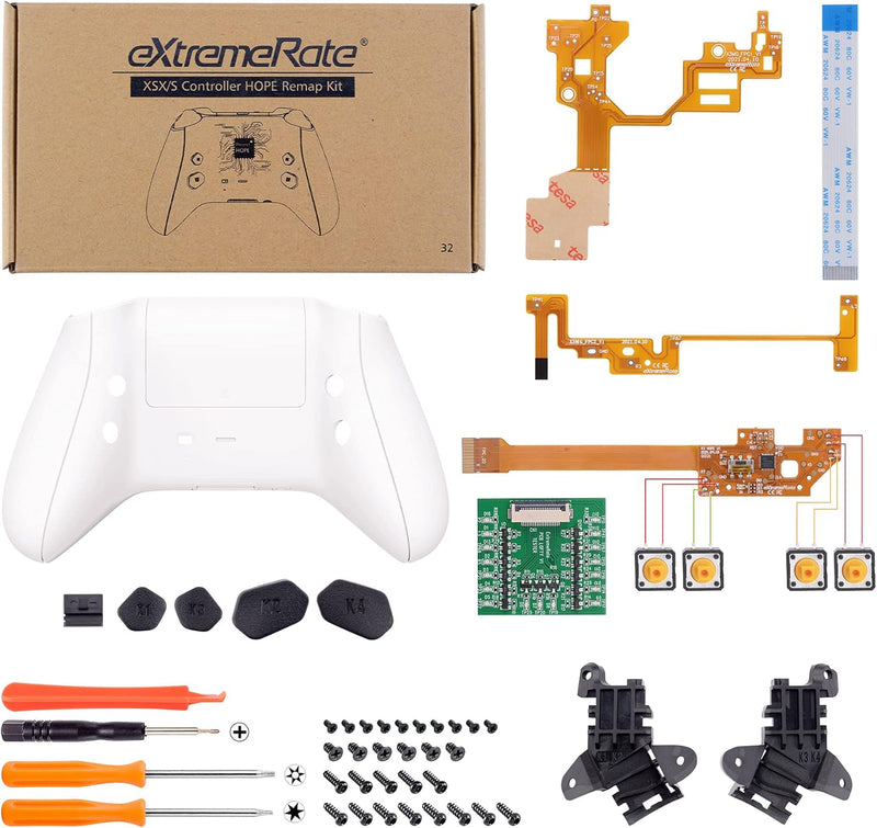 eXtremeRate Hope Programmierbares Remap Kit für Xbox Series X&S Controller, Upgrade-Boards,Rückseite