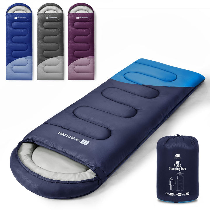 Schlafsack - 1,35 kg 3 Jahreszeiten-Deckenschlafsack, 2-in-1 Schlafsack Erwachsene, 10 °C bis 26 °C