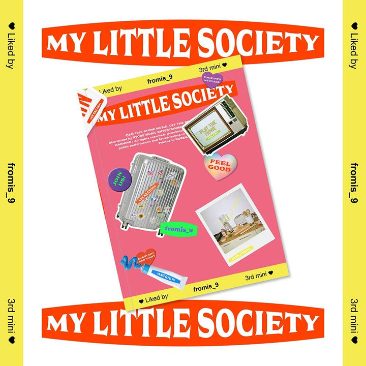 stone music fromis_9 - My Little Society Album+Extra Photocards Set (My Account ver.)