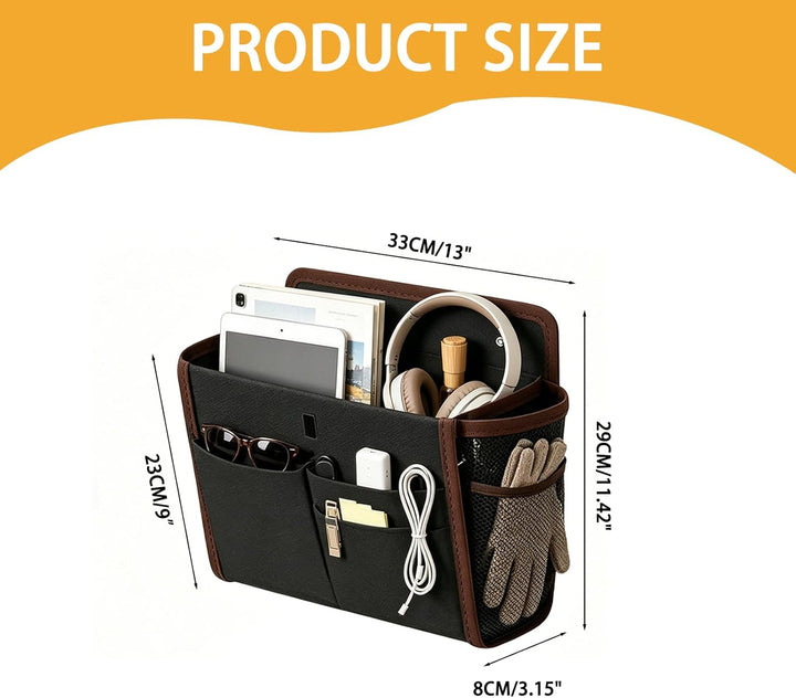 2 Stück Wohnmobil Organizer Hängend, Tür Organizer Selbstklebend, Faltbarer Hängeorganizer für Wohnw