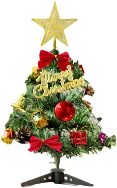 Mini Weihnachtsbaum,Weihnachtsbaum Klein Geschmückt, Künstlicher Tisch Weihnachtsbaum für Weihnachte