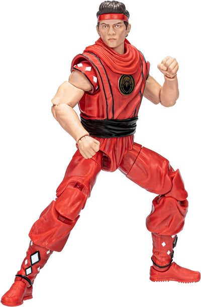 Hasbro Power Rangers x Cobra Kai Lightning Collection Figur Morphed Miguel Diaz Red Eagle Ranger 15