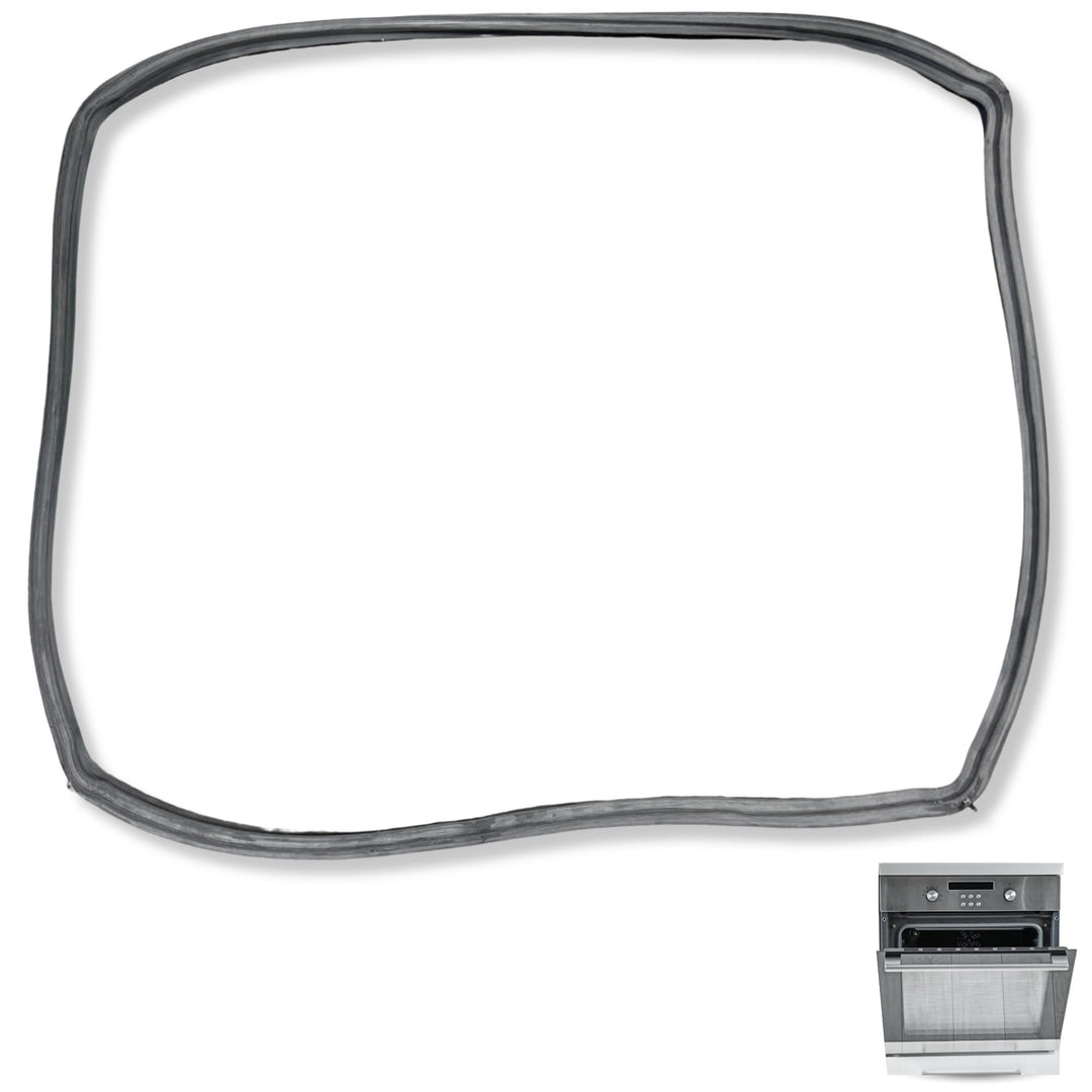 CHEFZOCO Türdichtung für Backofen, Gummi, für Backofen, universell, Masse 450 mm breit x 340 mm hoch