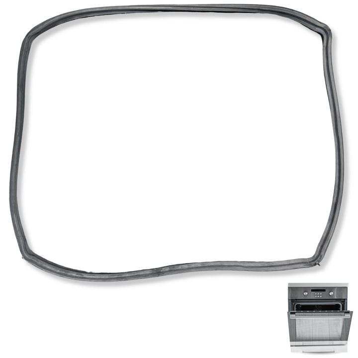 CHEFZOCO Türdichtung für Backofen, Gummi, für Backofen, universell, Masse 450 mm breit x 340 mm hoch