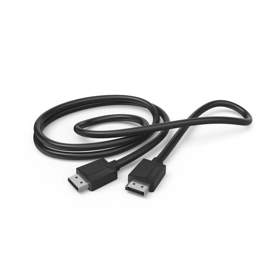 Hama Displayport Kabel 3m lang DP Kabel 1.2 (Display Port Cable Ultra HD 8k @ 120 Hz, Monitorkabel m