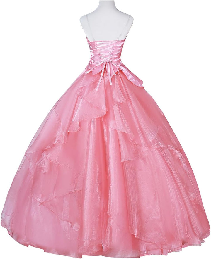 CR ROLECOS Wicked Cosplay Wicked Kostüm Halloween Karneval Party für Erwachsene Dress Up Anzug M Ros