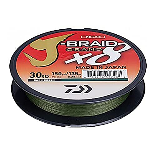 Daiwa J-Braid Grand X8-500 YD (450m) 0.16 Millimeter, 0.16 Millimeter