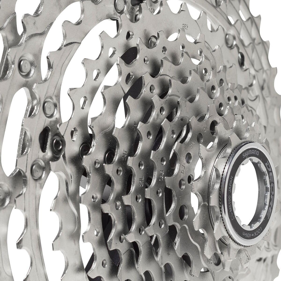 SHIMANO Deore CS-M5100 11Sp HyperGlide Kassette silber 11-42, silber 11-42