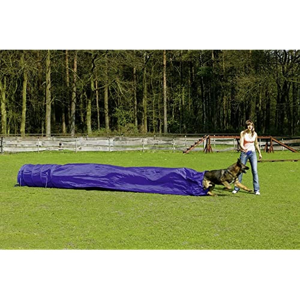 Karlie Agility Tunnel mit Sack L: 5 m ø: 60 cm blau