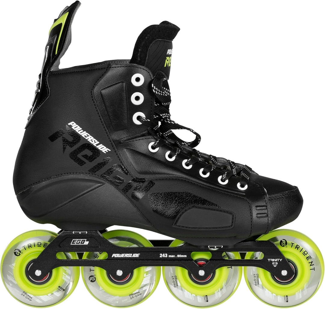 Powerslide Inline Skate Triton 80, für Inline Hockey, für Damen und Herren 46, 46
