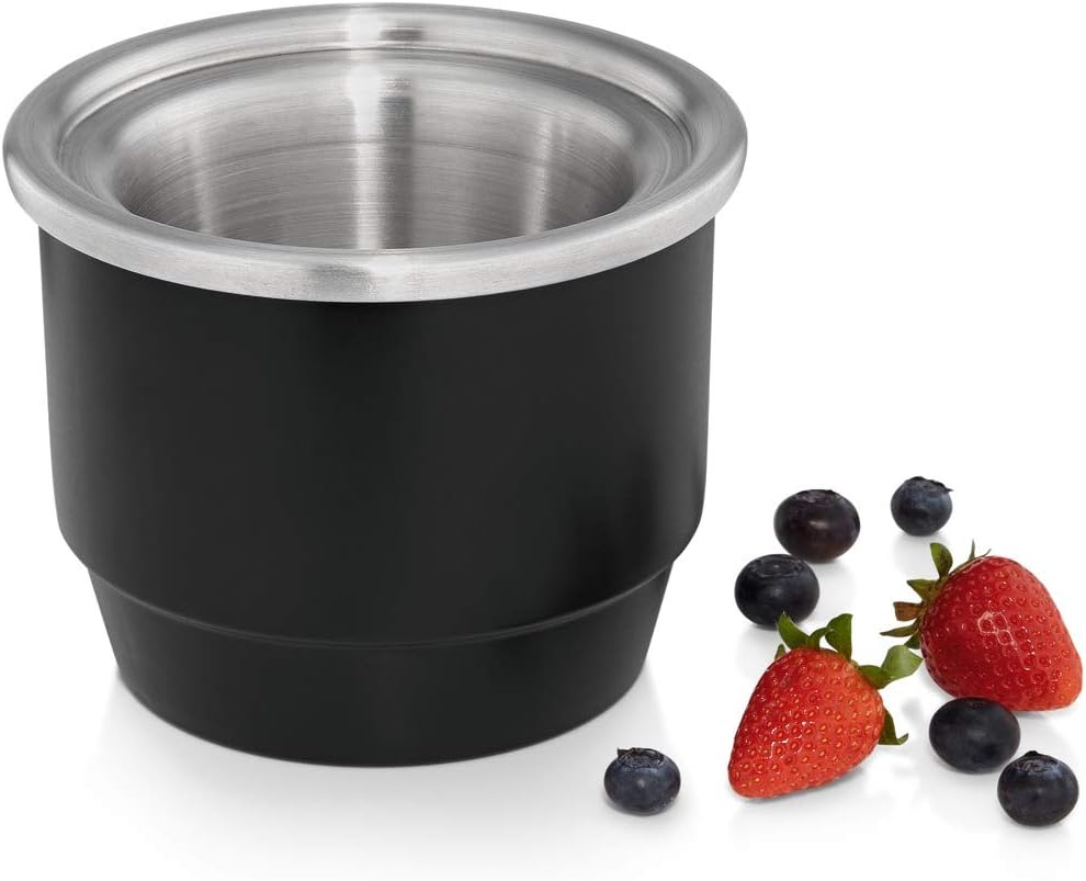 WMF Küchenminis Gefrierbehälter mit Deckel für Eismaschine 3-in-1 für Frozen Yoghurt, Sorbet und Eis