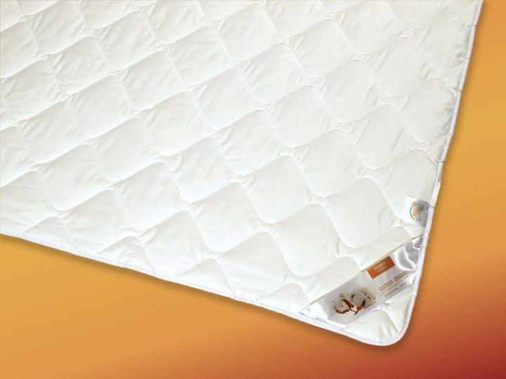 GARANTA Matratzenauflage 100x200cm 100% Baumwolle Kochfest Made Germany 100 x 200 cm, 100 x 200 cm