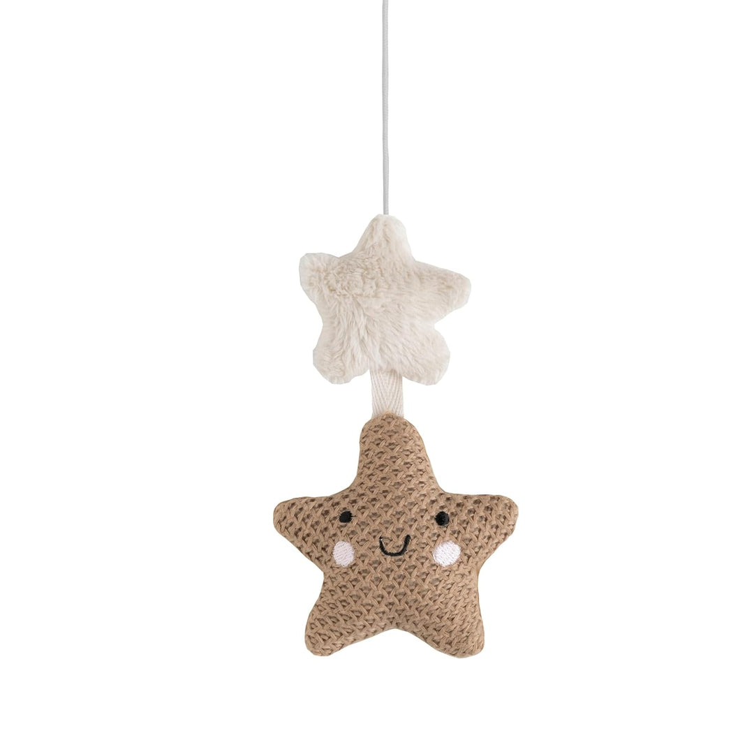 Baby's Only - Musik Mobile Baby Heaven - Mit gestrickten Figuren - Baby Spieluhr mit Musik - Einfach