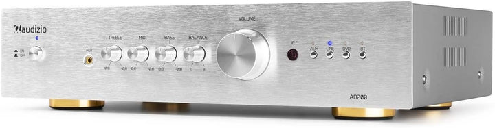 Audizio AD200A - HiFi-Stereo-Verstärker 2 x 200 Watt, Bluetooth Verstärker für Lautsprecher und HiFi